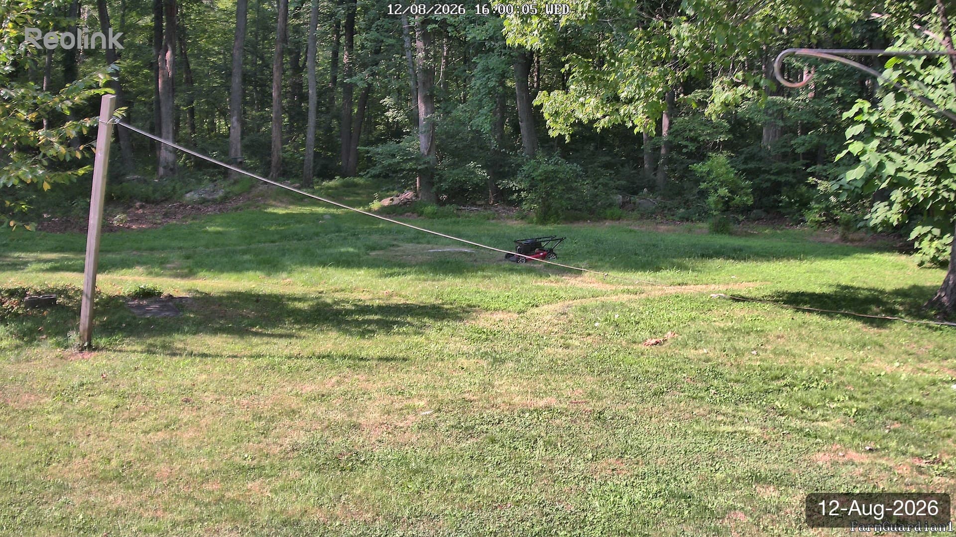 Yard on 12-Aug-2026, Evening