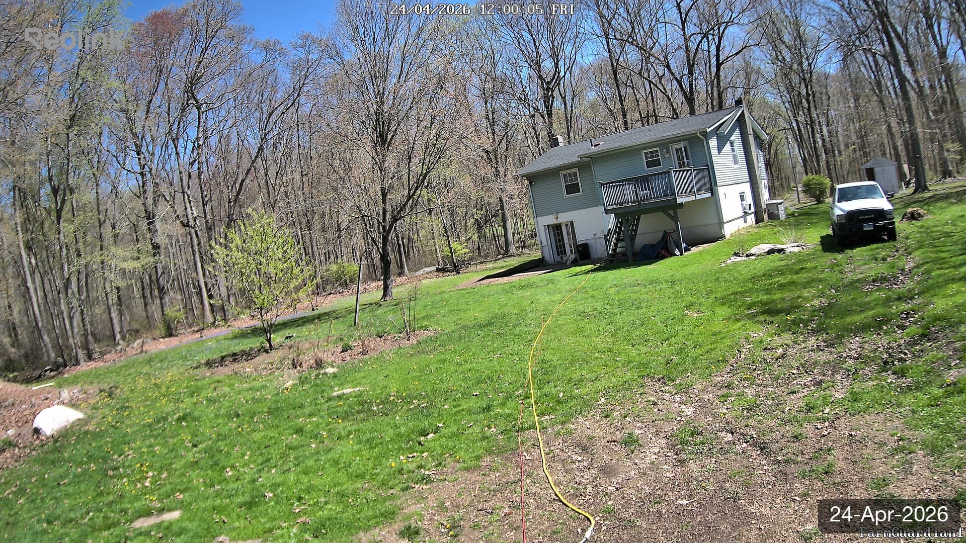 Yard on 24-Apr-2026, Noon