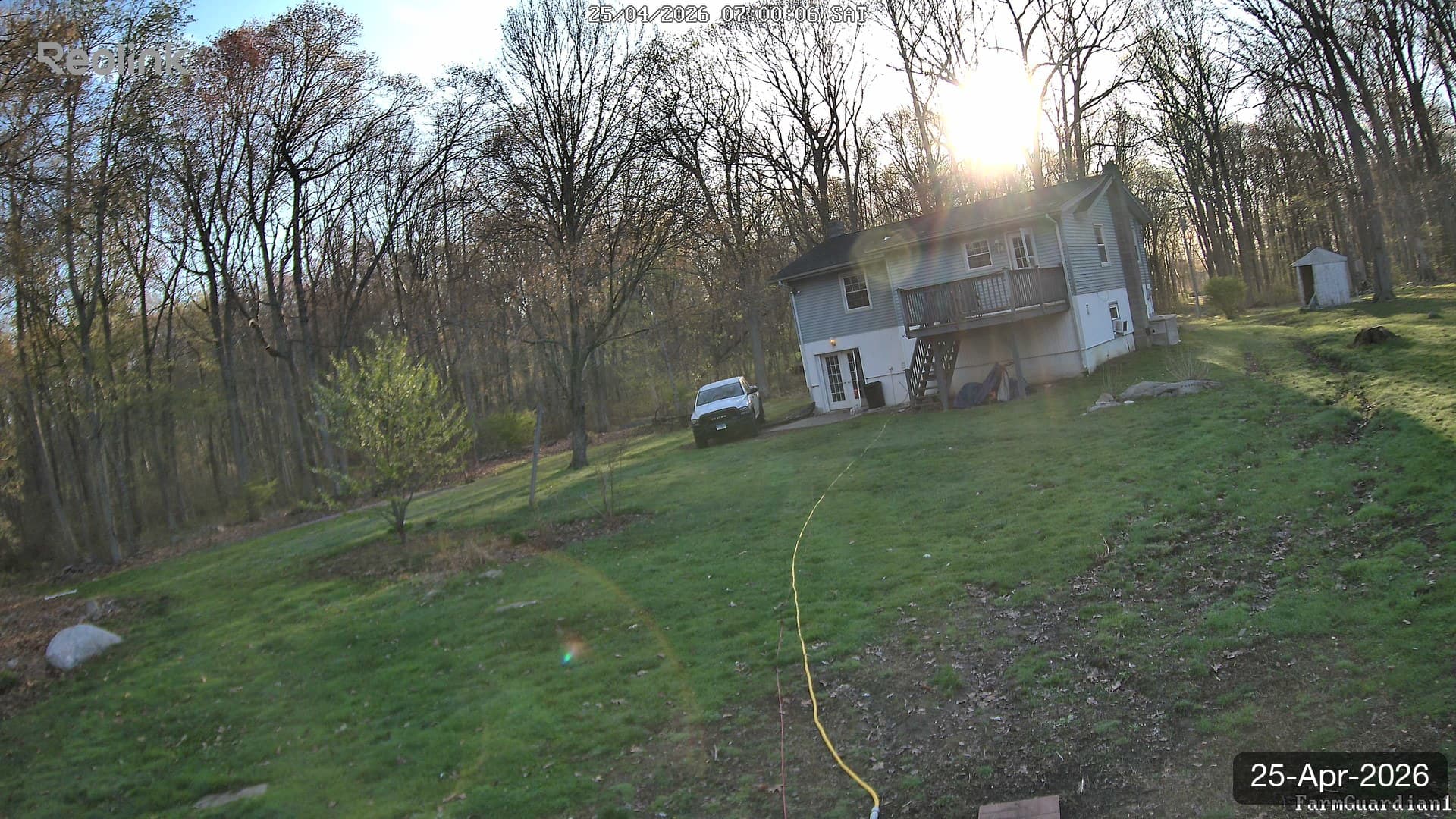 Yard on 25-Apr-2026, Morning